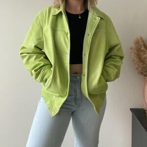 Deadwood Studios Coach Jacket Lime